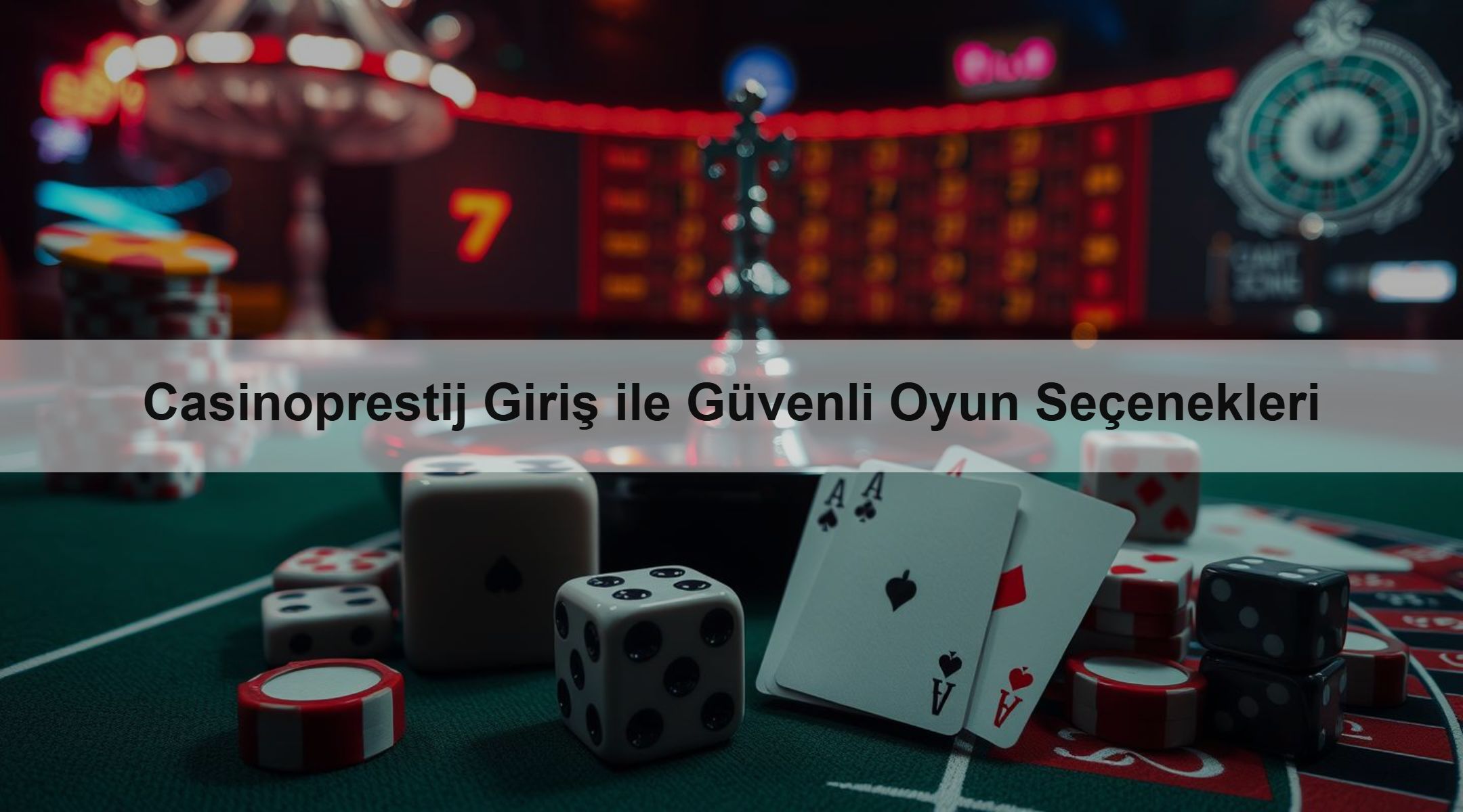 Casinoprestij Giriş ile Güvenli Oyun Seçenekleri